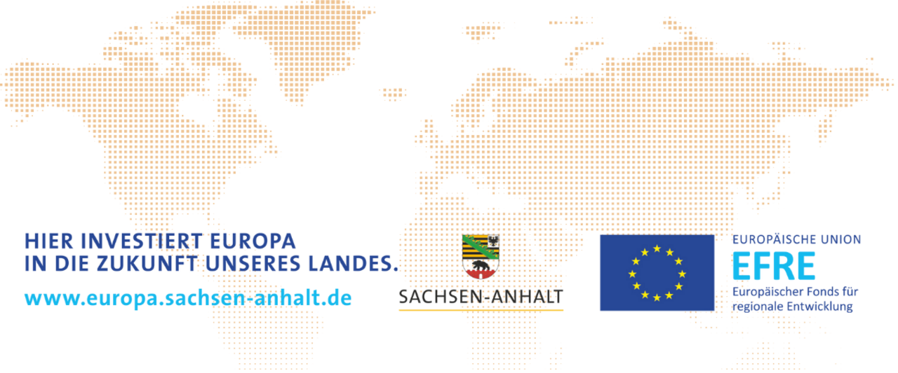 Landkarte mit Bildern zu Förderungsprogrammen