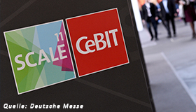 CeBIT - the world's largest trade fair for IT in Hanover