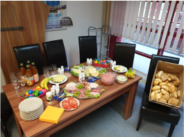 Easter breakfast at Cybertrading