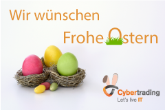 Colorful Easter greetings from Cybertrading GmbH